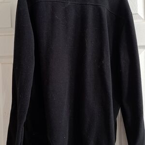 New Fleece Black Lightweight Fleece Jacket